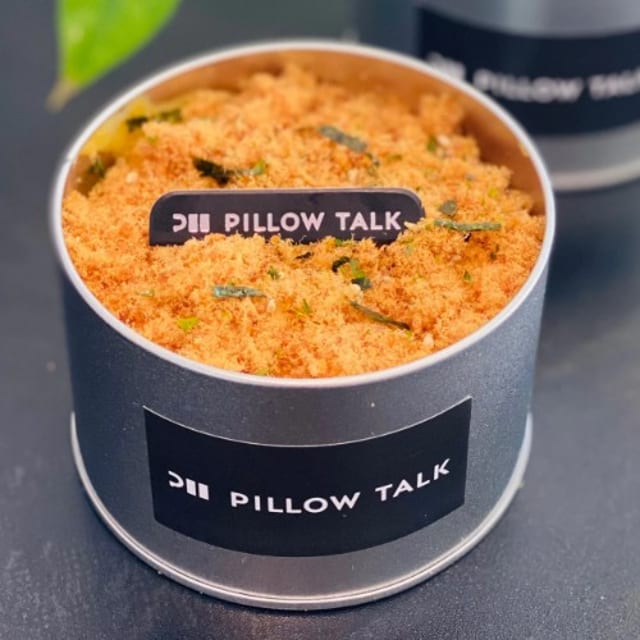 Salty Yolk Pork Floss Cake (Chiffon Cake).